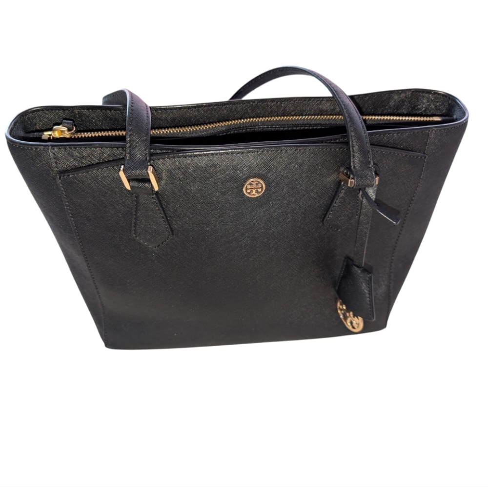 Tory Burch Robinson Saffiano Leather Tote Bag